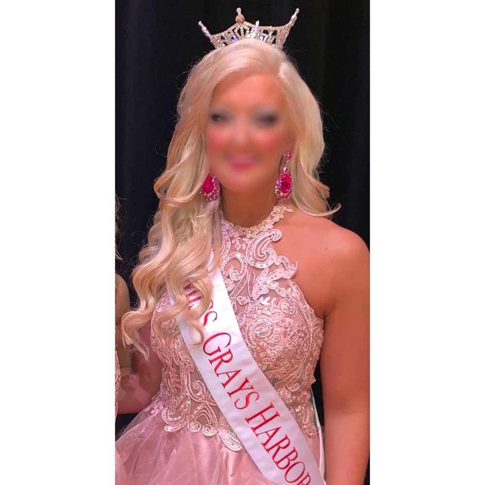 Sassy, pink, confection dress! Prom or pageant! - Picture 5 of 7